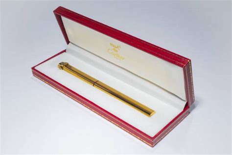 must de cartier penna oro scatola rossa